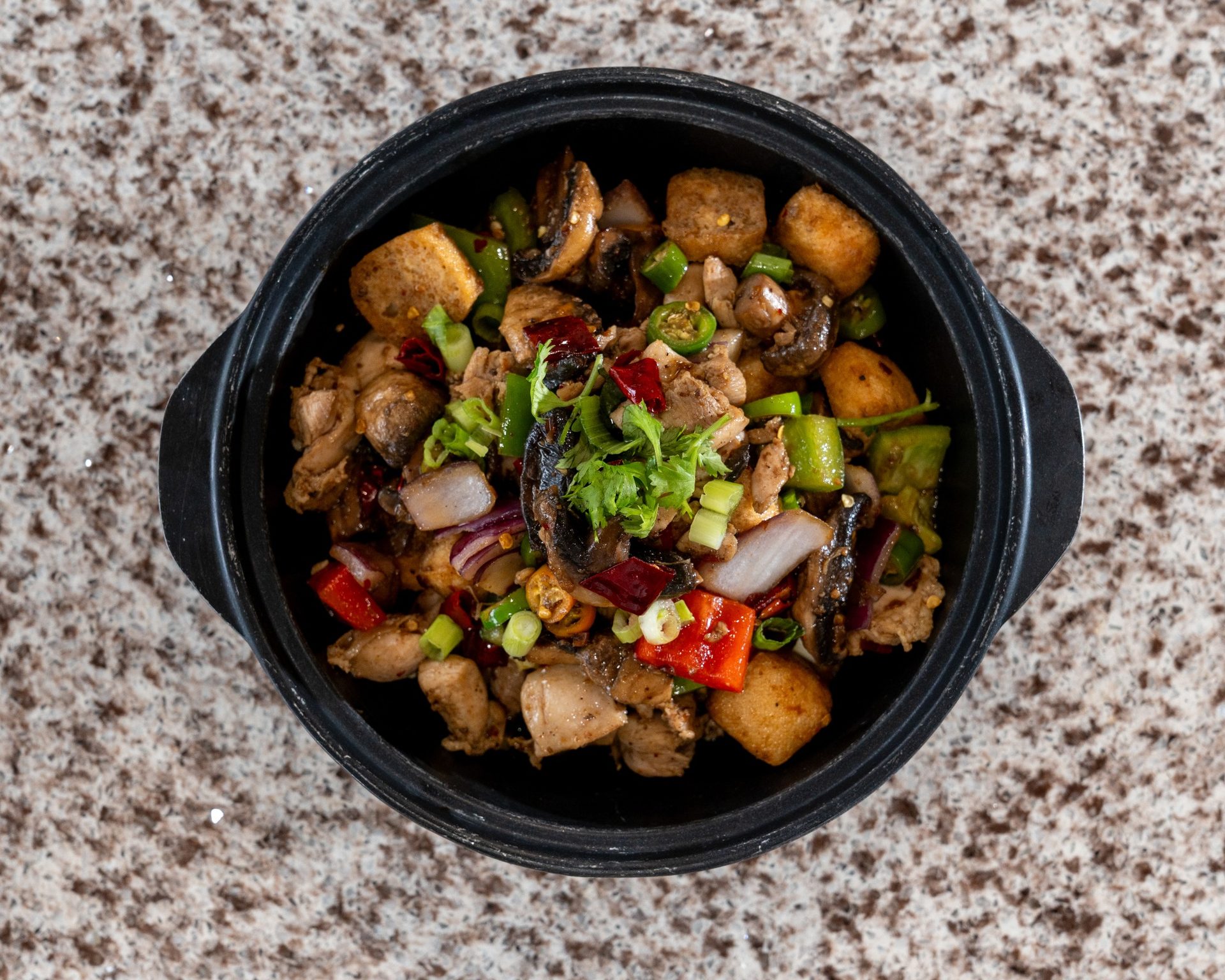 A menu built around bold flavors
