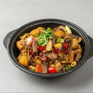 Beef Dry Pot