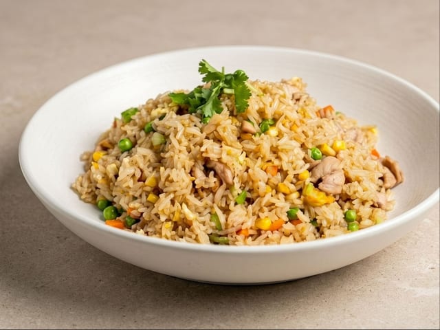 L - Chicken Fried Rice.