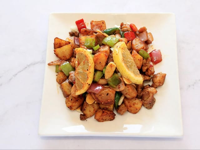 Garlic Lemon Chicken.