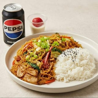 Pork Chow Mein ( Lunch)