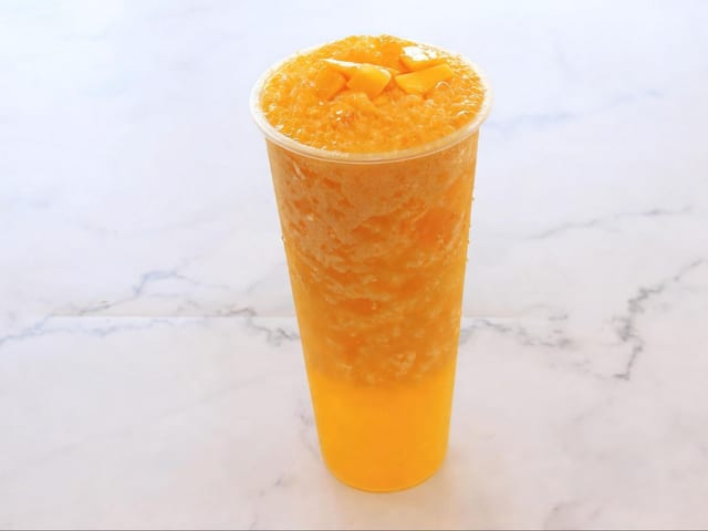 Mango Slushy.