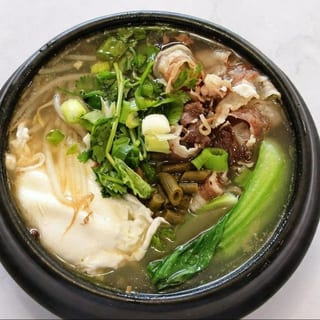 Sliced Beef Rice Noodle Soup (Lunch)