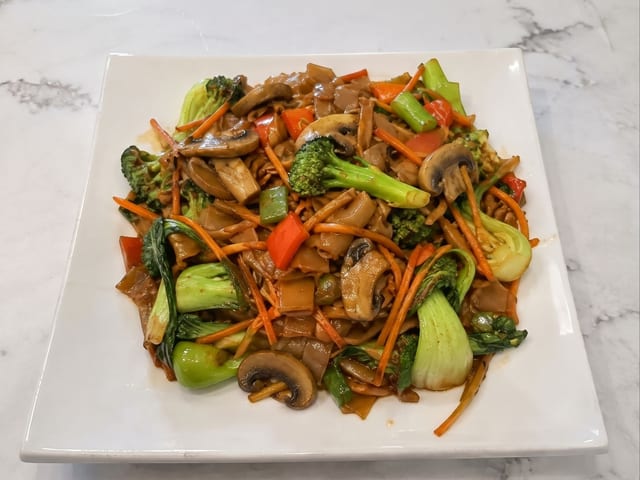 Vegetable Chow Fun.