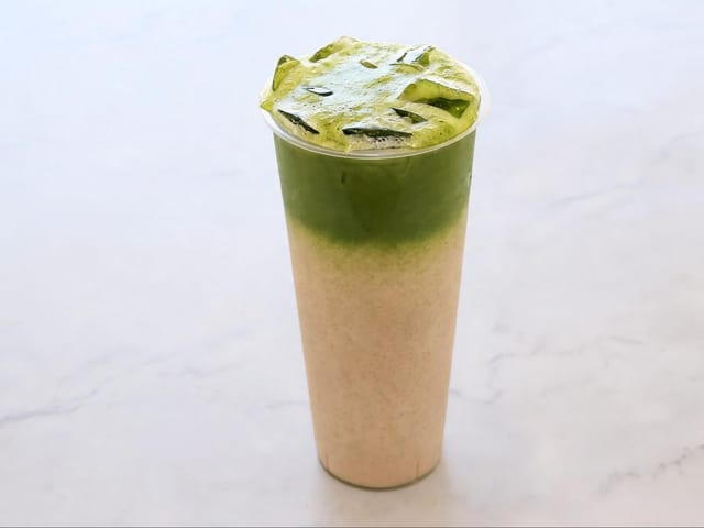 Matcha Milk Tea.