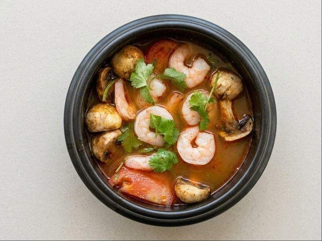 Shrimp Tom Yum Soup.