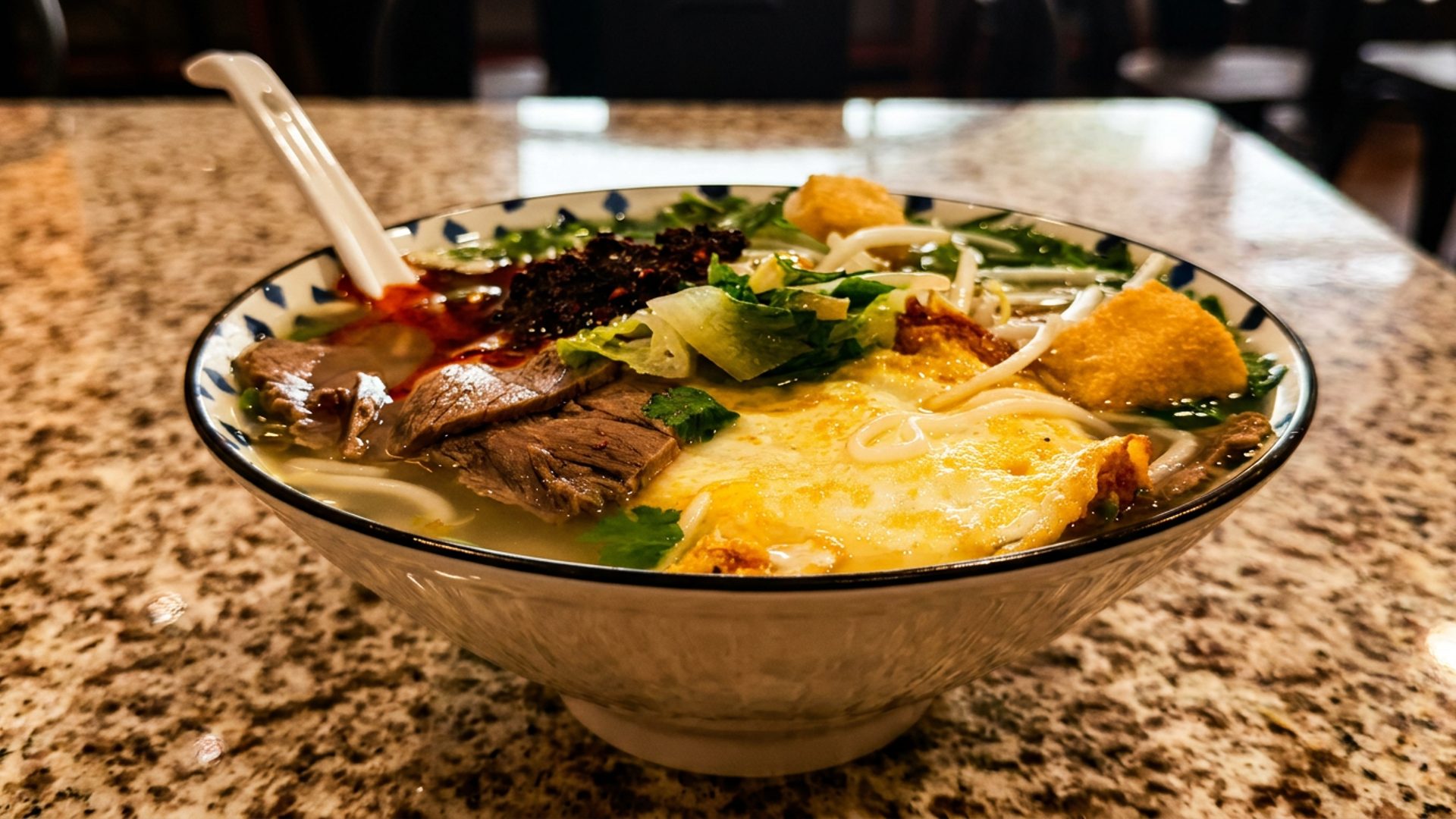 A menu built around bold flavors
